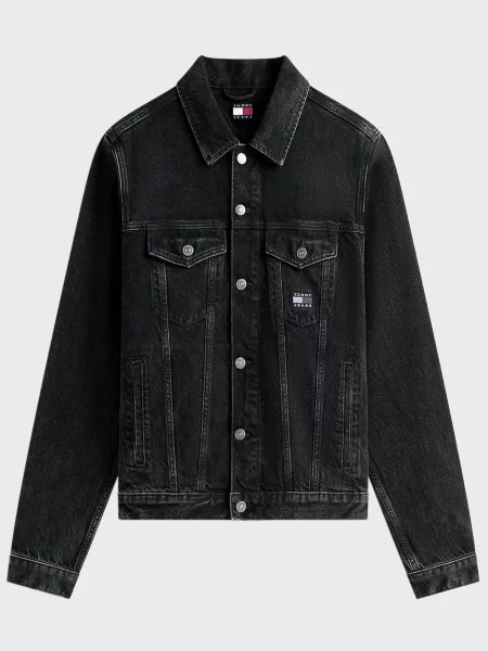Джинсовая куртка Tommy Jeans черная