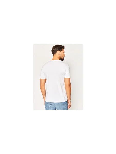 Férfi Alpha Industries Basic Small Logo póló fehér. Méret: XL fehér