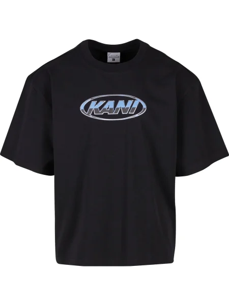 Karl Kani Tricou albastru deschis negru