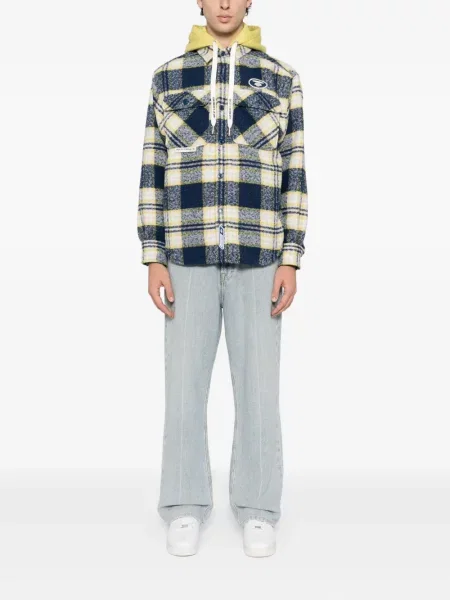 Geacă Aape By A Bathing Ape cu broderie albastru