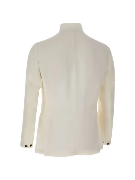 Dlouhé sako Eleventy bílé