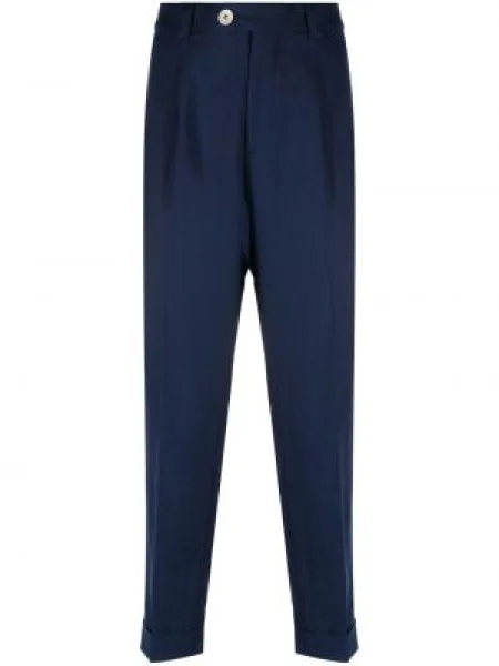 Cropp pantaloni Brunello Cucinelli albastru