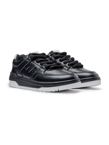Sneakersy Mallet London skórzane czarne