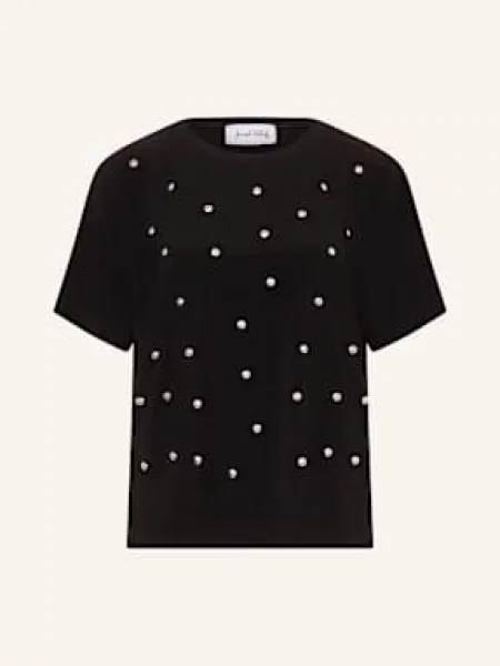 Top Joseph Ribkoff z ćwiekami czarny