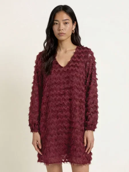 Selected Sukienka Oversize rot