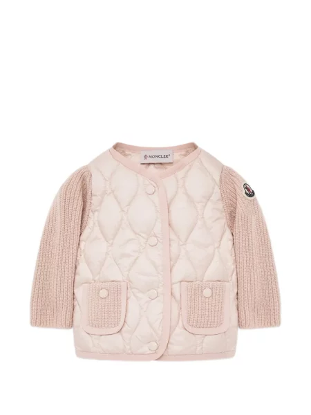 Gyerek kardigán Moncler Enfant rózsaszín
