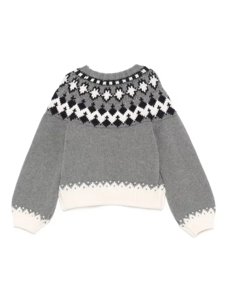 Sweter dziecięcy Chloe szary