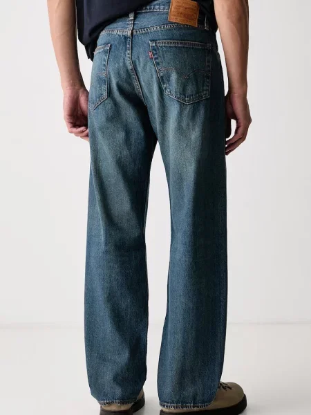 Levi's jeansy loose LOOSE niebieskie