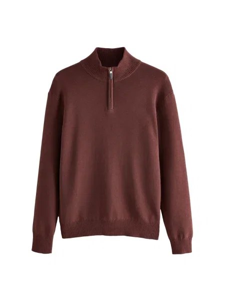 Next Svetr tmavě hnědá