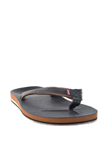 Șlapi Levi's® cu autograf negru