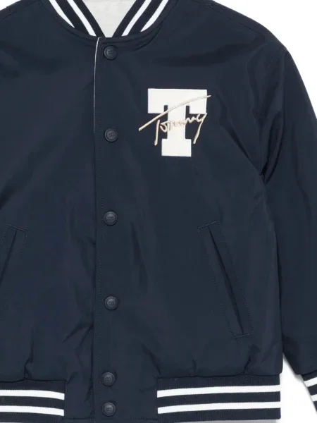 Kurtka dziecięca Tommy Hilfiger niebieska