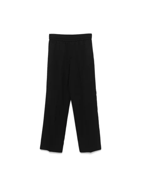 Spodnie Golden Goose wełniane do biegania garniturowe czarne