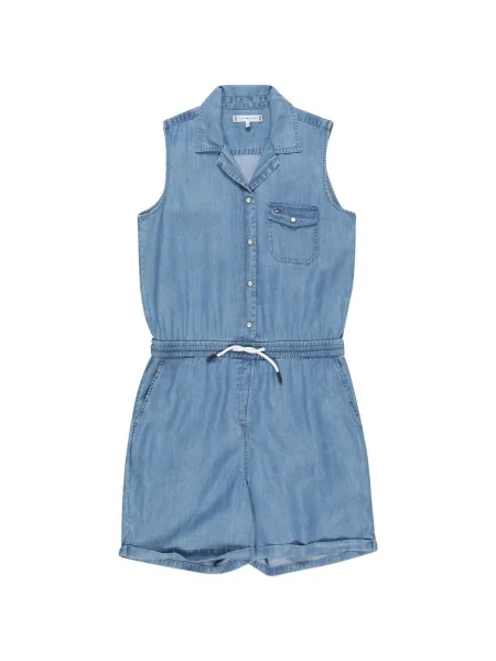 Salopetă copii Tommy Hilfiger albastru