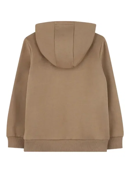 Bluza z kapturem dziecięca Bosswear brązowa