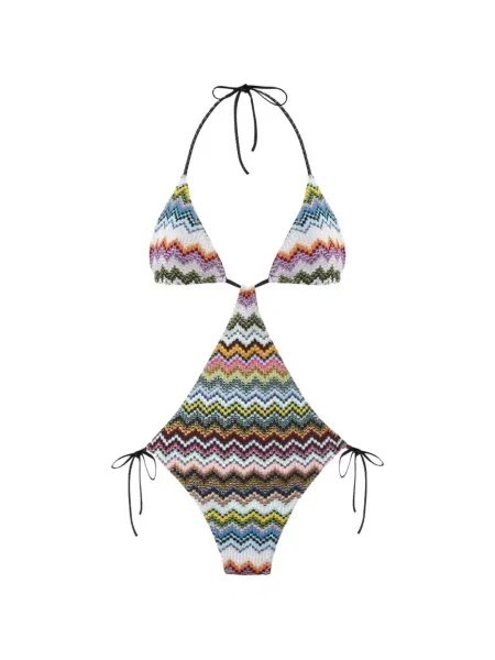 Top Missoni albastru