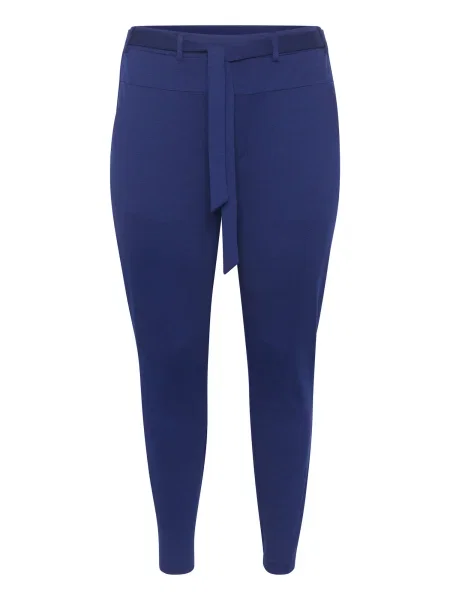 KAFFE CURVE Pantaloni Jenna închis albastru