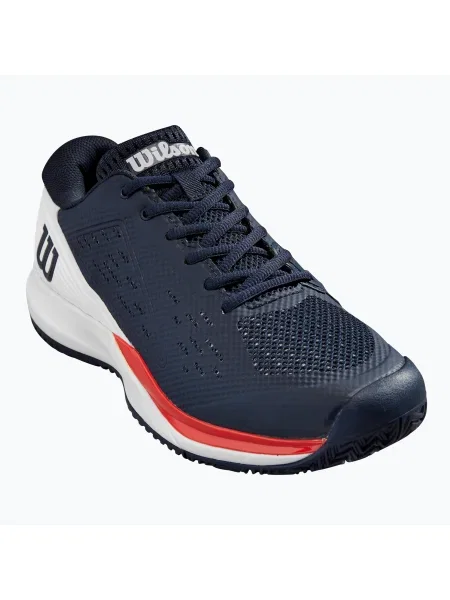 Pantofi de tenis pentru bărbați Wilson Rush Pro Ace navy blazer/ alb/ wilson red alb