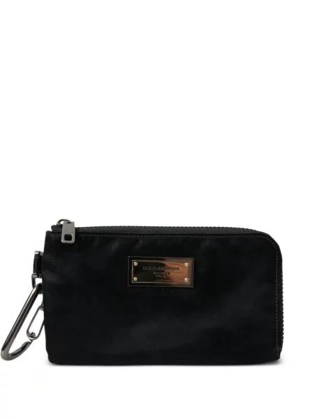 Geantă Dolce & Gabbana cu autograf negru