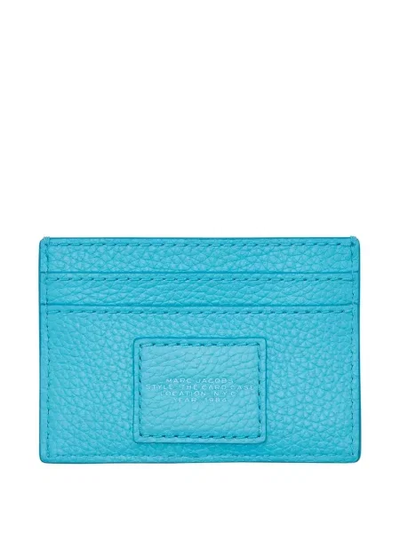 Kožni novčanik Marc Jacobs plava