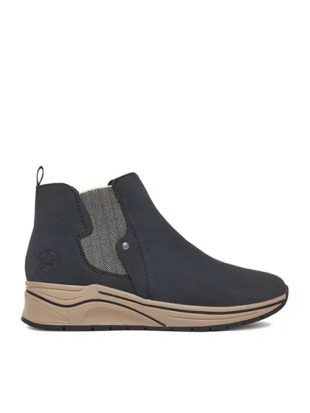 Rieker Škornji Mornarsko modra