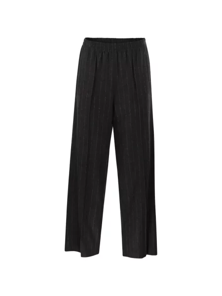 Pantaloni Brunello Cucinelli cu paiete negru