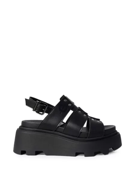 Sandale Altercore cu platformă negru
