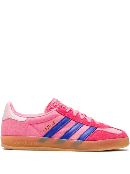 Δερμάτινα sneakers Adidas Samba με λεοπαρ μοτιβο από λουστρίνι λευκό