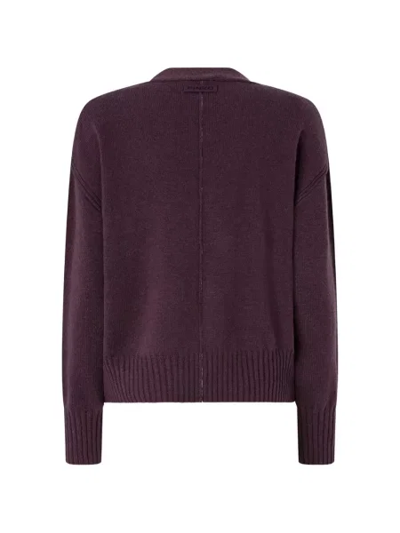 Cardigan Pinko de lână violet