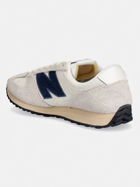 Semišové tenisky New Balance béžové