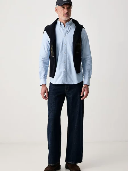 Tommy Hilfiger Cămașă Solid Heritage albastru