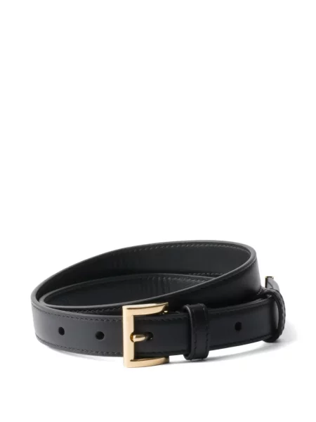 Curea Prada din piele negru