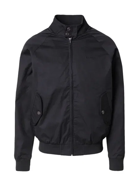 Ben Sherman Geacă de primăvară-toamnă negru