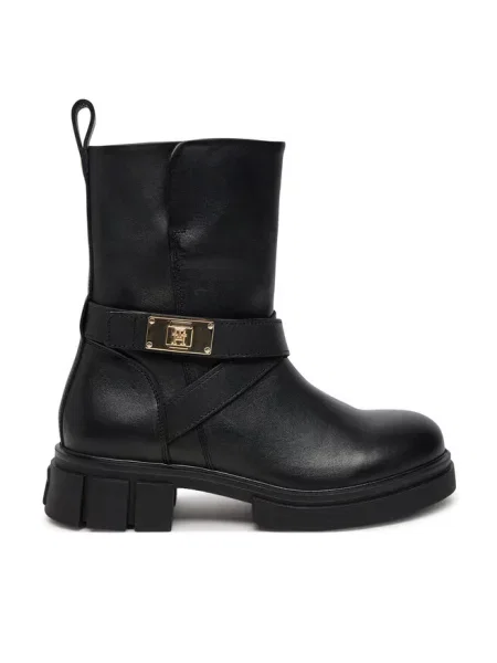Botki Tommy Hilfiger czarne