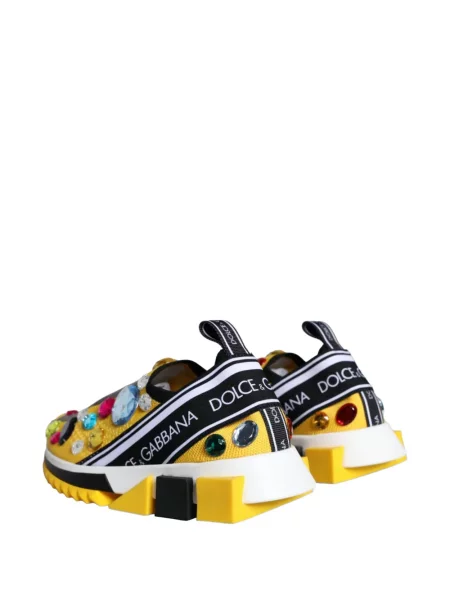 Sneakers Dolce & Gabbana Sorrento κίτρινο