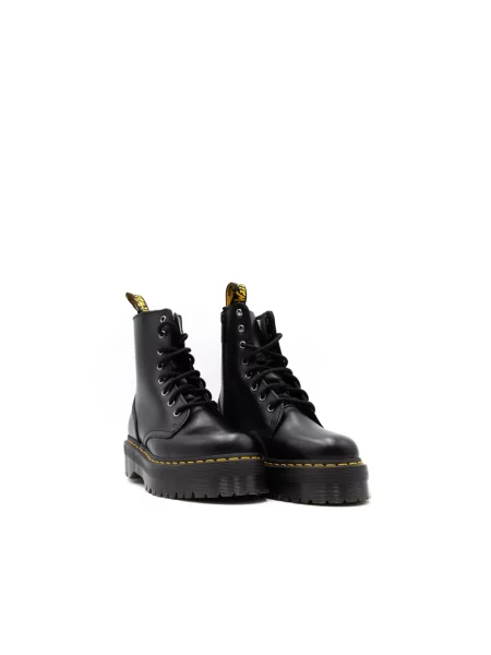 Botki Dr. Martens skórzane retro czarne