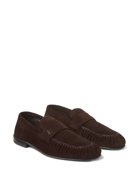 Pantofi loafer Jimmy Choo maro