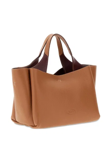 Geanta de piele Tod's din piele maro
