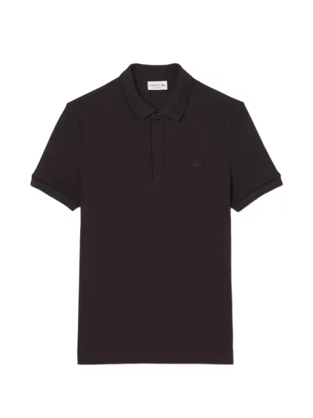 Polo Lacoste scurt maro