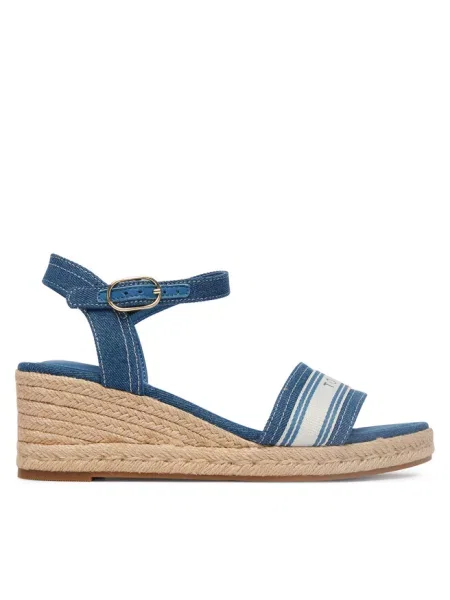 Espadryle Tommy Hilfiger niebieskie