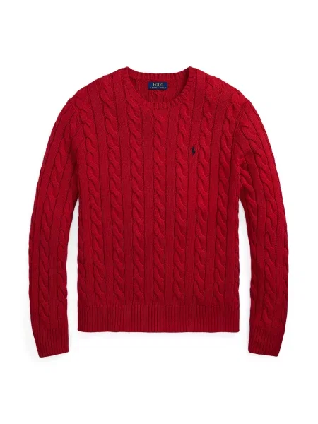 Polo Ralph Lauren Pulover DRIVER cireș roșu
