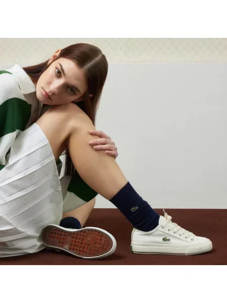 Lacoste Backcourt Trampki białe