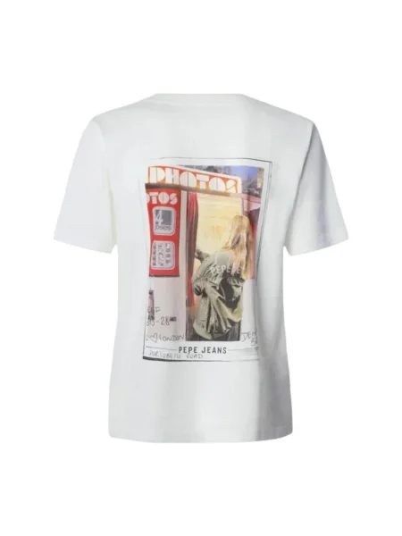 Tricou Pepe Jeans alb