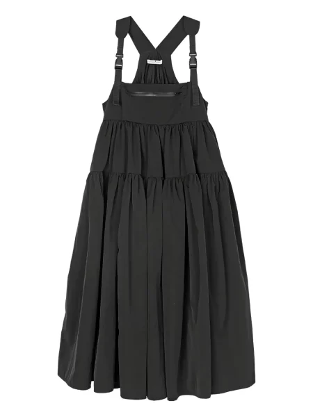 Rochie fără mâneci Cecilie Bahnsen fără mâneci cu cataramă de costum negru