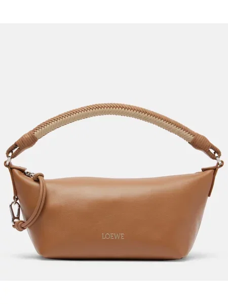 Top Loewe din piele maro