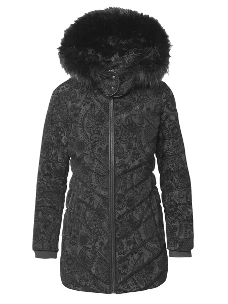 KOROSHI Geacă de primăvară-toamnă negru