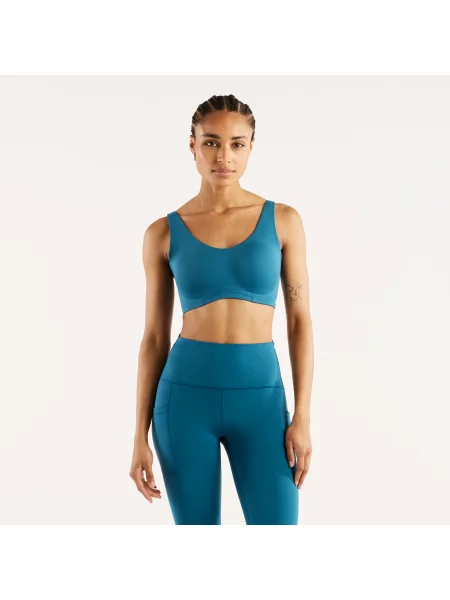Biustonosz do biegania New Balance – niebieski