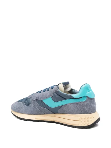 Sneakerși Autry din piele albastru