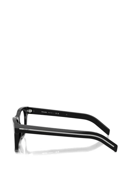 Ochelari de soare pătrați Prada Eyewear negru