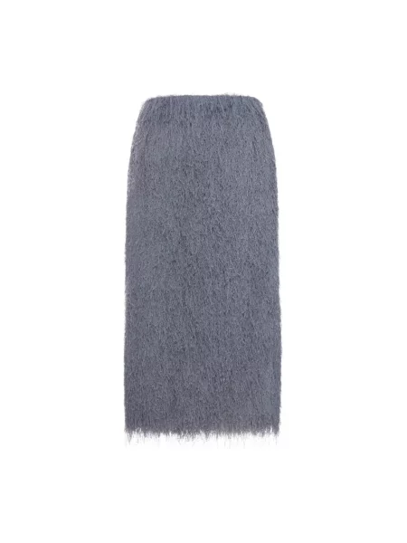 Spódnica Dries Van Noten szara