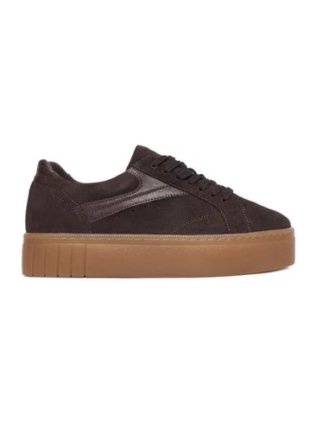 Sneakersy brązowe